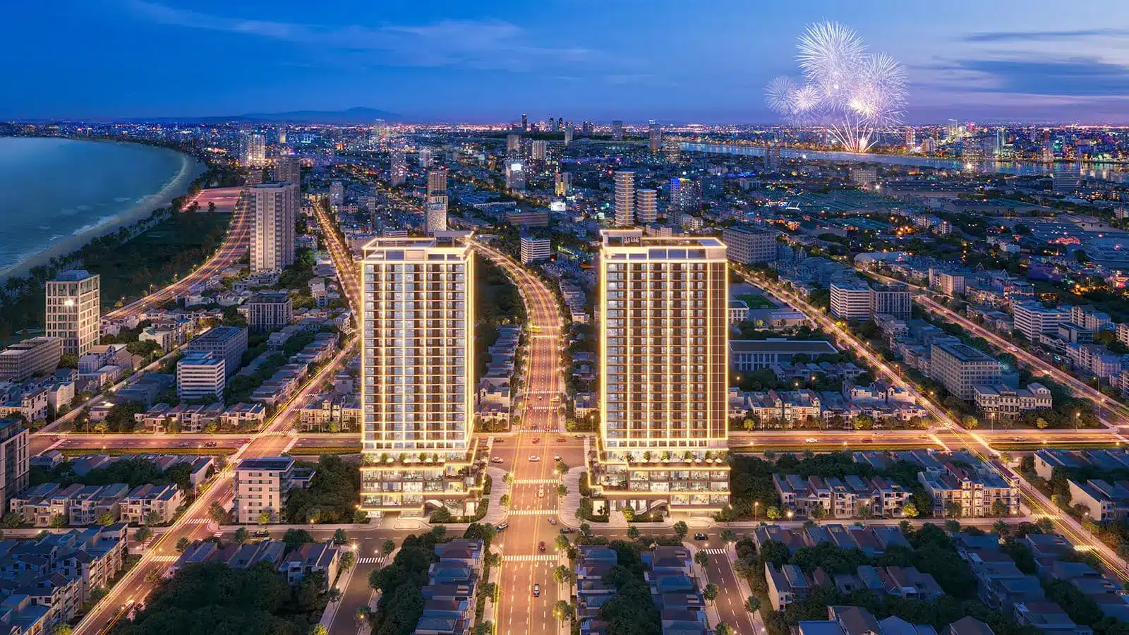 Dự án Sun Costa Residences Đà Nẵng – tọa lạc tại vị trí kim cương với tầm nhìn biển Mỹ Khê và pháo hoa DIFF.