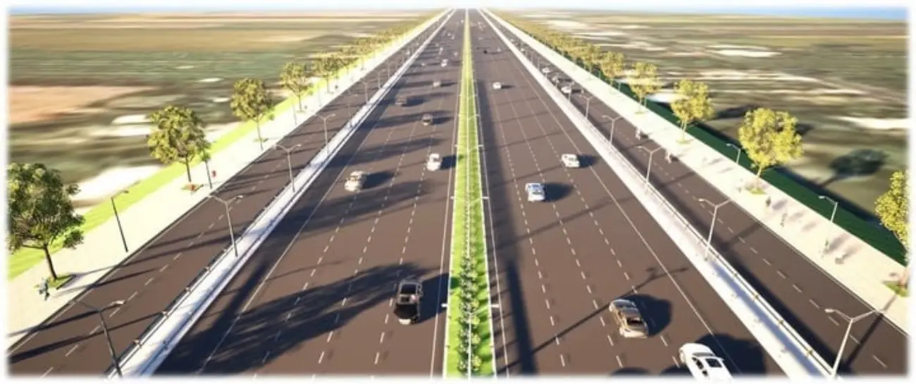 Hạ tầng giao thông hiện đại thúc đẩy sự phát triển của Vinhome Green City tại Tây Bắc TP.HCM.