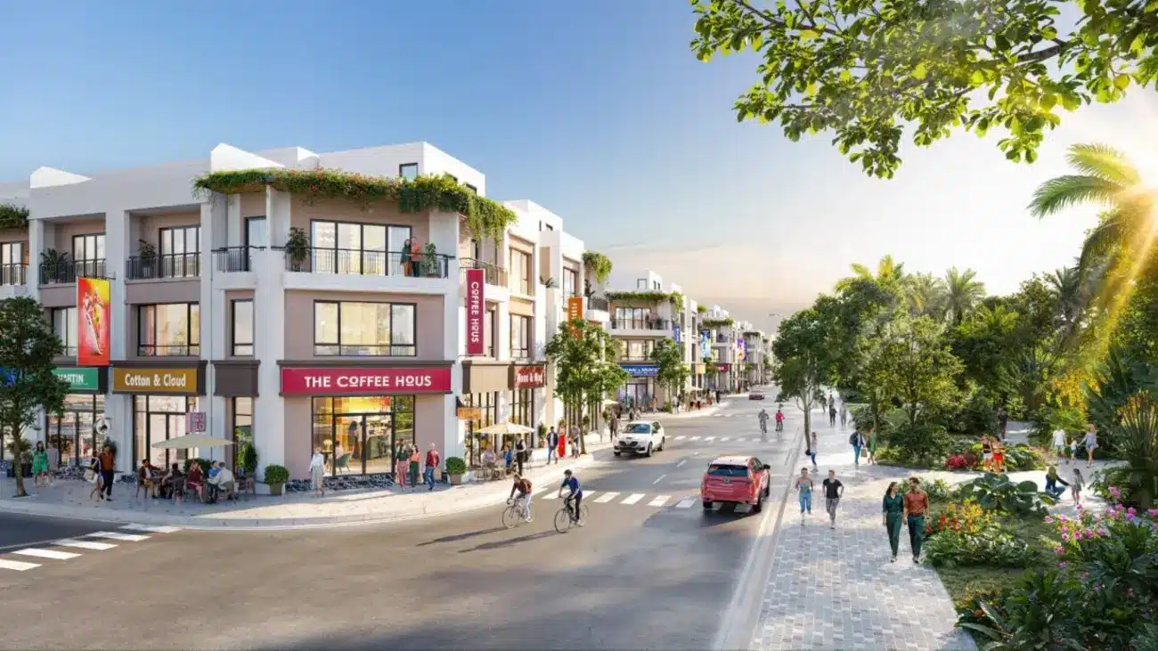 Không gian sống hiện đại tại Vinhomes Green City với đầy đủ tiện ích và môi trường xanh mát.