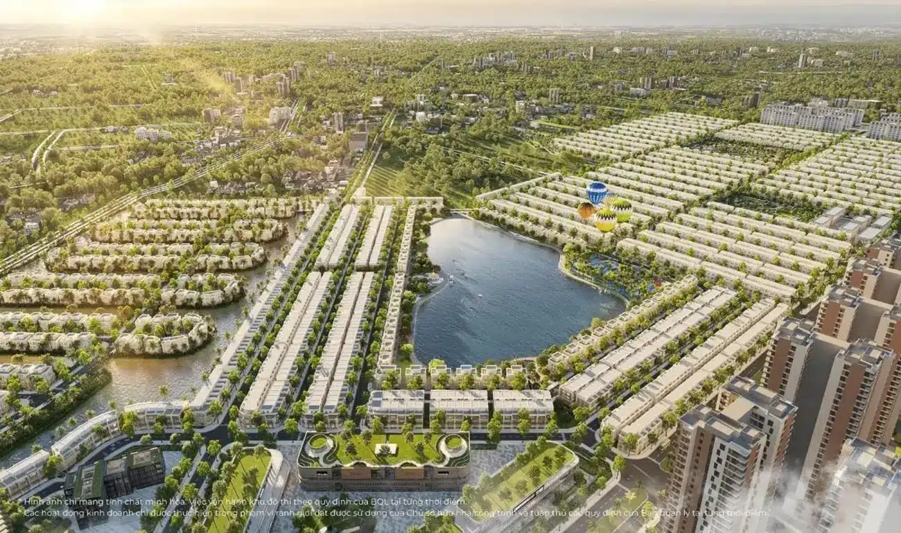 Phối cảnh dự án Vinhomes Green City Long An với giá chỉ từ 4,79 tỷ đồng, tạo nên “cú sốc” cho thị trường.