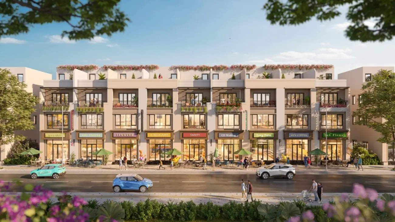 Sở hữu nhà phố Vinhomes Green City với vốn ban đầu hợp lý từ 550 triệu đồng.