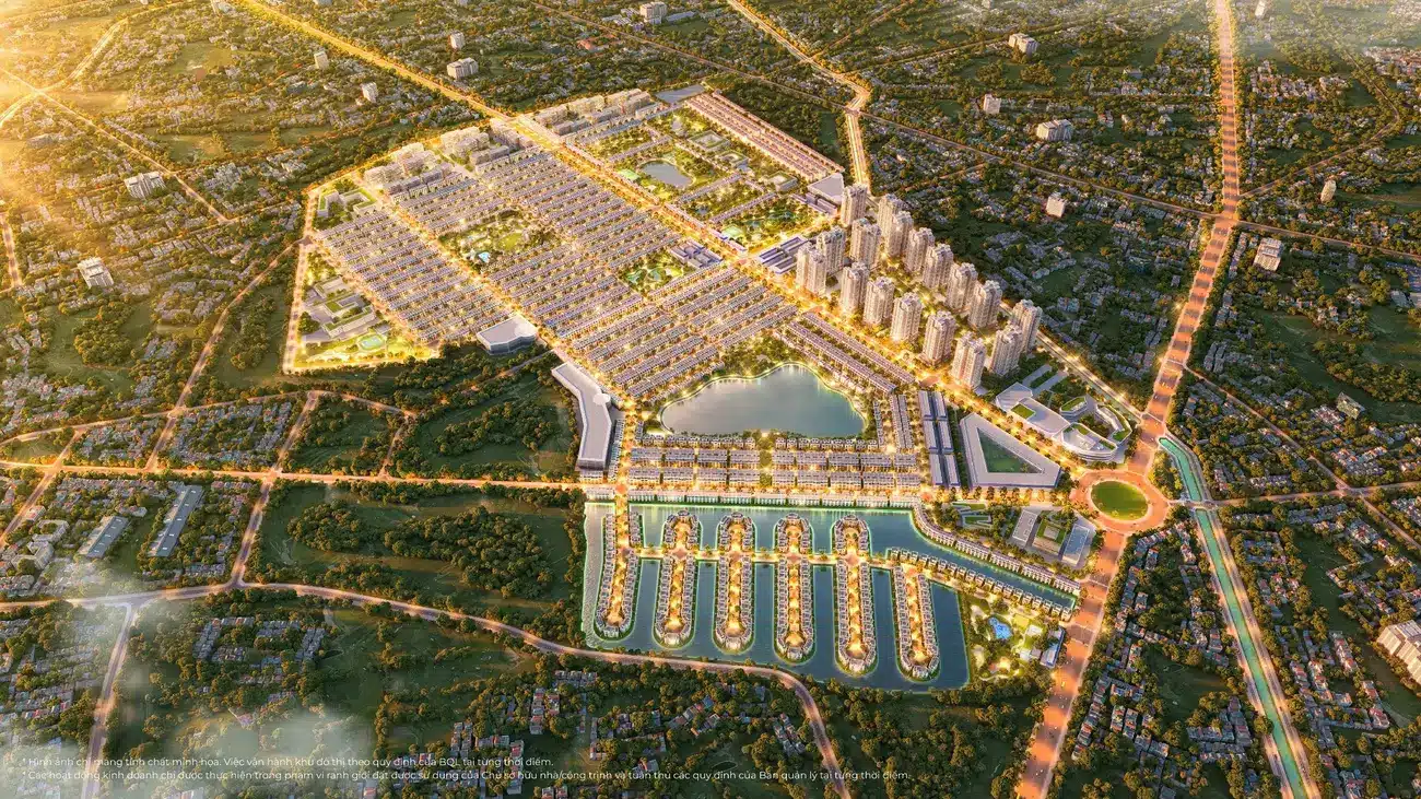Toàn cảnh mặt bằng quy hoạch hiện đại và tiện ích đẳng cấp của Vinhomes Green City Long An.